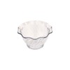 G.E.T. DD-50-CL Plastic Tulip Ice Cream/Dessert Dish, 5 Ounce, Clear