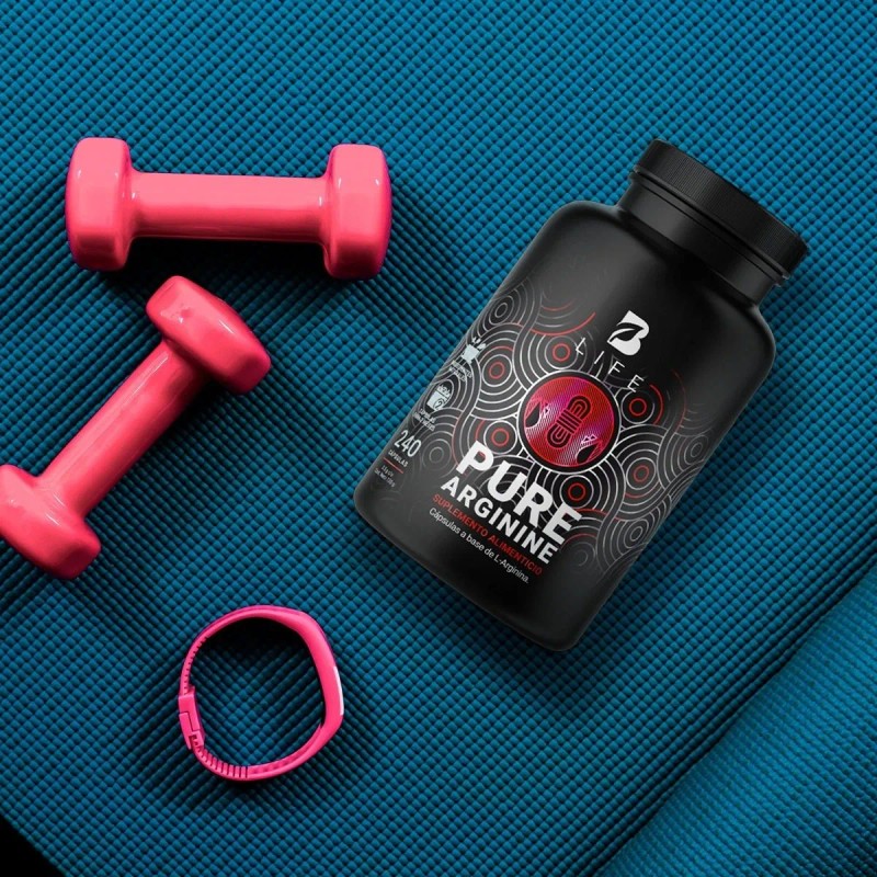 Arginina De 240 Cpsulas De 500mg, Pure Arginine B Life.
