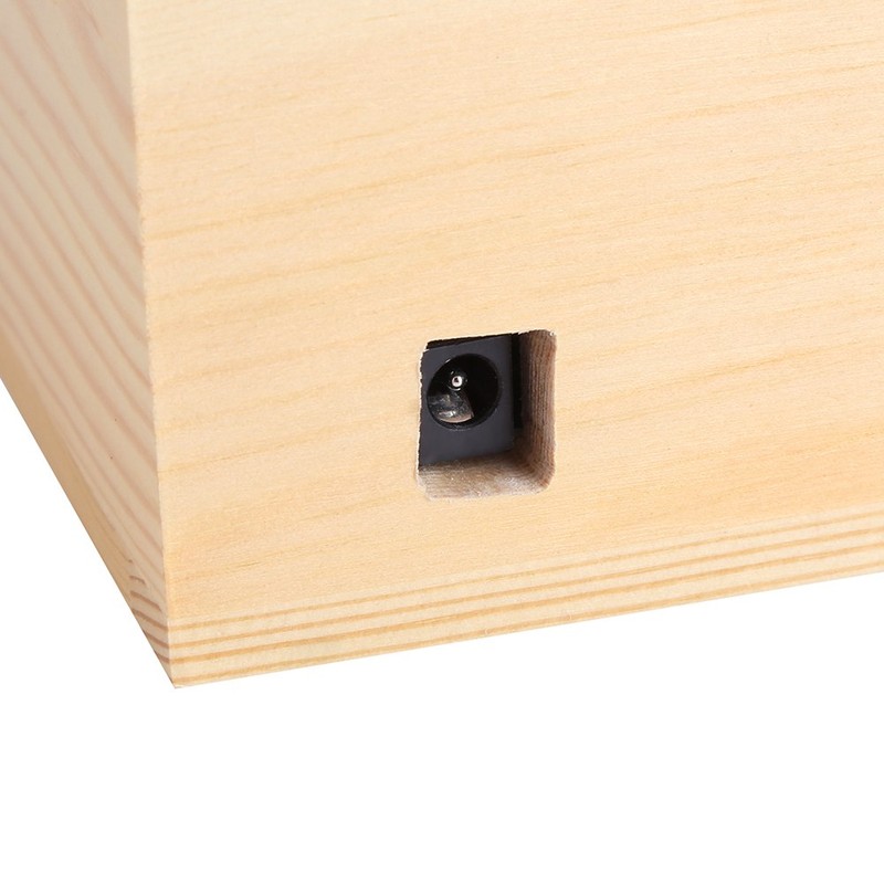 Wooden USB Electronic Box Cute Tiger Funny Interactive Stress Relief
