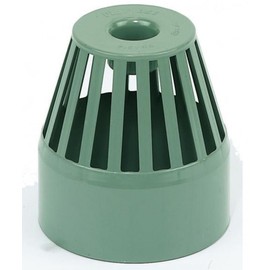 Solvent Weld soil vent terminal grey SS302