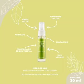 Prettan XIII Aceite Facial Tratamiento Para Acne Arbol De Te 30ml Prettan
