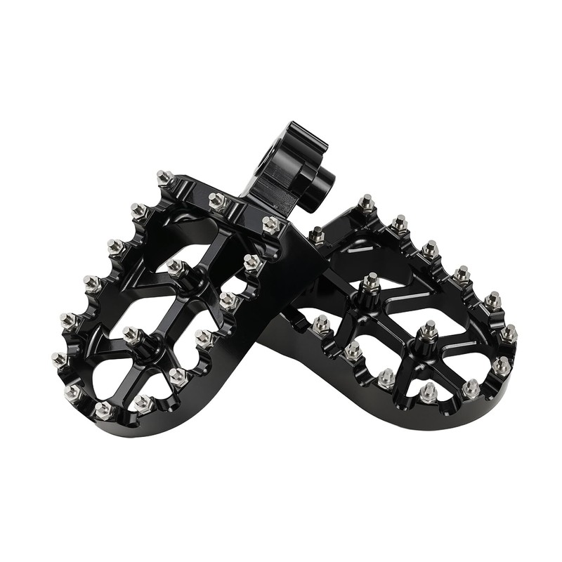 CHANGCHENG Electric Dirt Bike Foot Pegs for Ebike STRIKE SHADOW-Black