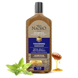 Tio Nacho Anti Hair Loss Thickening Volume Filler Shampoo with Royal Jelly  Rosemary, Volumizing  Body-Boosting Hair Care, 14 Fluid Ounces            