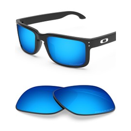 BlazerBuck Anti-salt polarised replacement lenses for Oakley Holbrook OO9102 - ice blue