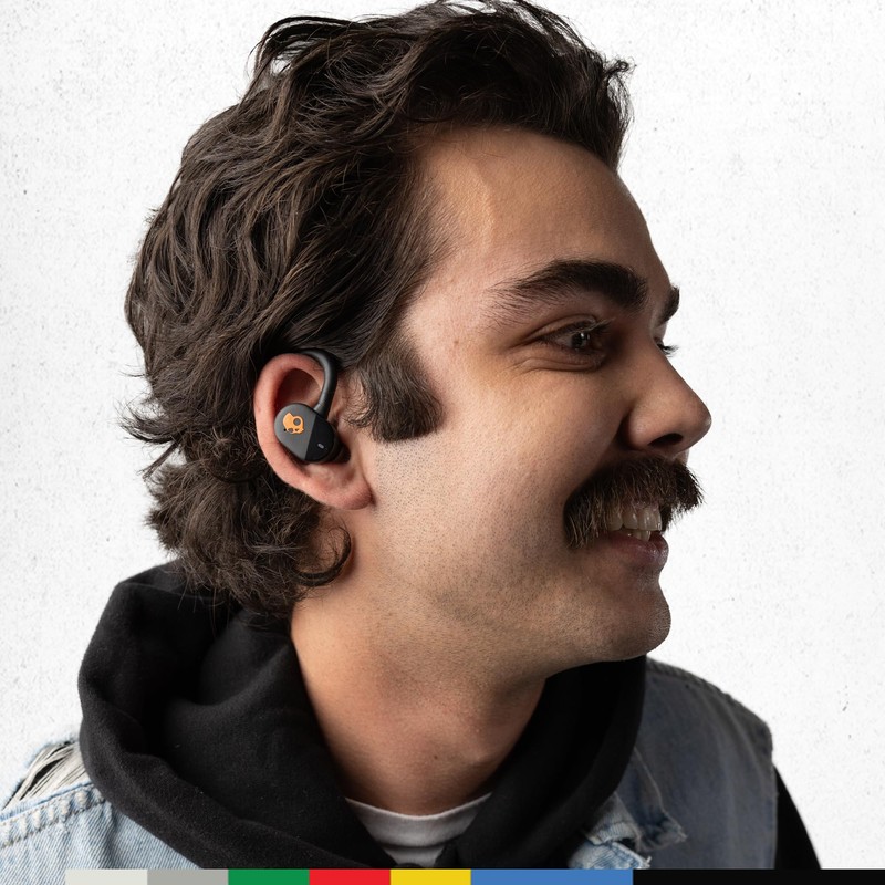 Skullcandy Push Play Active Wireless Earbuds, Bluetooth Headphones, Noise Isolating,