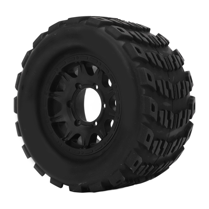 4 Pcs 1/10 RC Snow Tires Set with Wheels Strong