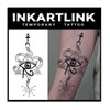 Eye Of Horus Semi Permanent Tattoo Set, 2 Sheets, Matte