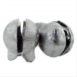 Eagle Claw 02010-002 Removable Split-Shot Sinker, Size 3/0 (Per 40)