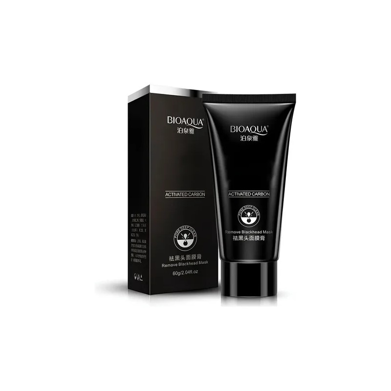 3 Pzs Mascarilla Facial Puntos Negros Carbón Activado 180gr