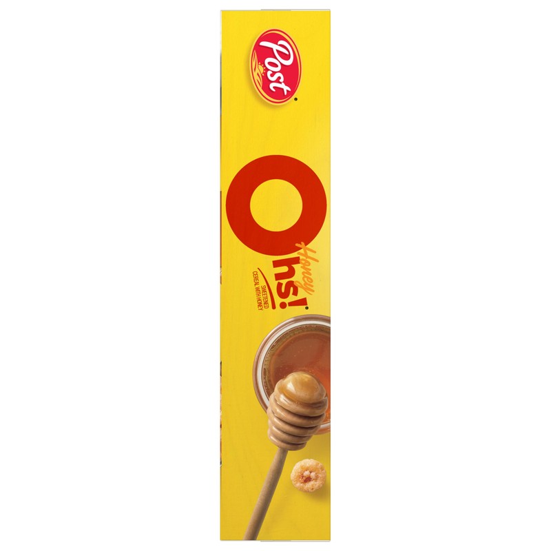 Honey Ohs! Crunchy Breakfast Cereal Os Made with Sweetened Corn,
