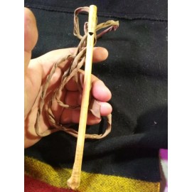 Mohawkarts.com Native American Eagle Wing Bone Whistle Museum quality 8" Replica Eagle Bone