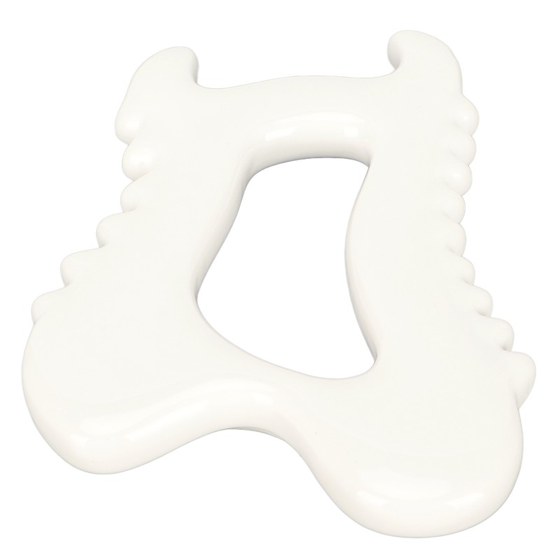 Gua Sha Massage Scraping Tool Ceramic Antistatic Good Thermal Conductivity