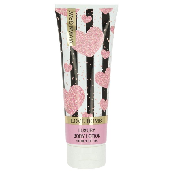VIVIAN GRAY 1054 Body Lotion Love Bomb Luxury, Pink/Black/White (100 ml)