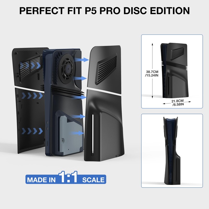 innoAura P5 Pro Plates Cover Faceplates for 2024 Model P5