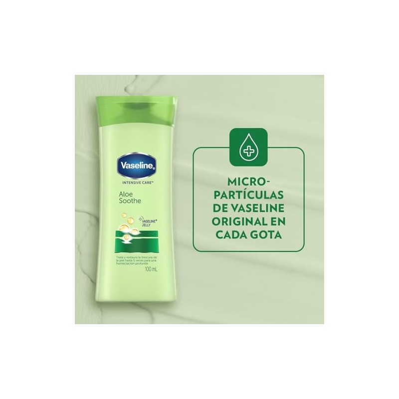 Vaseline Intensive Care Aloe Soothe Restores And Soothes Dry Skin