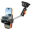 A2C 12" Anti-Shake Metal Arm Windshield Phone Mount, Suction Phone
