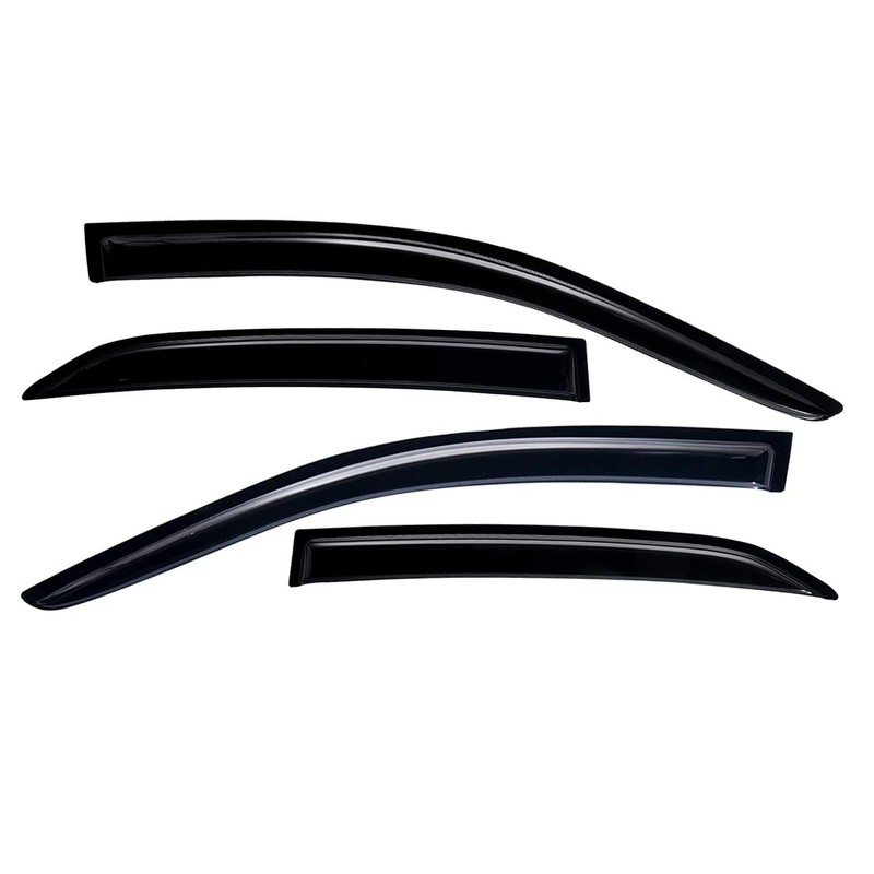 Lightronic Extra Durable Outside-Mount Auto Vent Window Visor, Fits 2003-2007