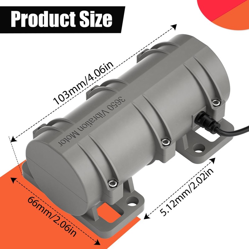 24V DC Motor 3800rpm Strong Vibration Motor Mini Rotary Speed