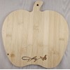 Lifetime Brands Dolly Parton Apple Bamboo Cutting Board Kitchen/Wall Decoration