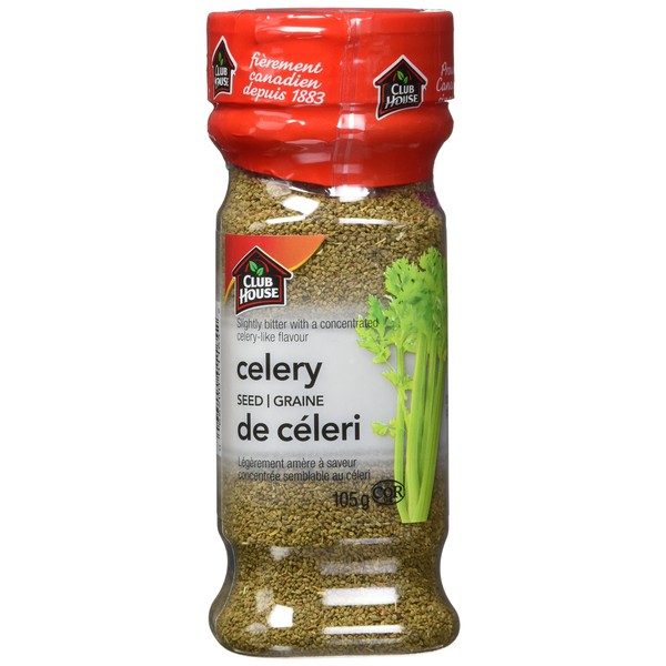 Club House, Quality Natural Herbs & Spices, Celery Seed, 105g