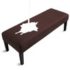 Leweet Bench Cover Stretch Bench Seat Cover Bench Sofa Cover