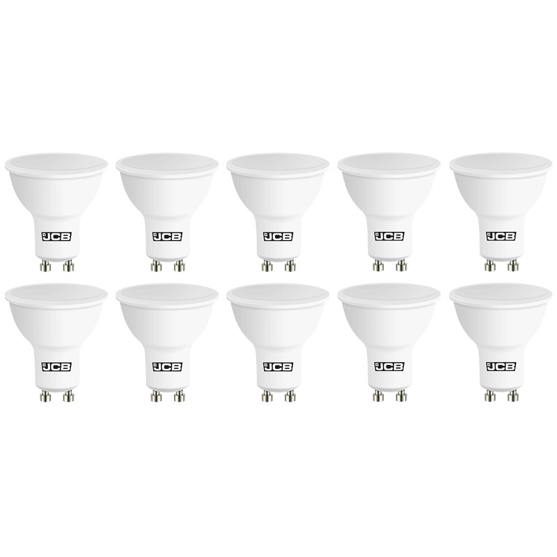 10 X JCB 3w = 35w LED GU10 3000k 3w