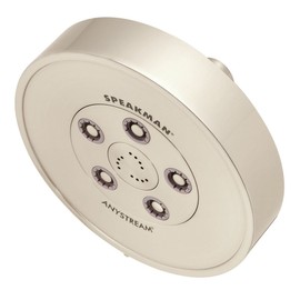 Speakman S-3010-BN-E175 Neo Anystream Multi-Function Adjustable Shower Head, 1.75 GPM, Brushed Nickel