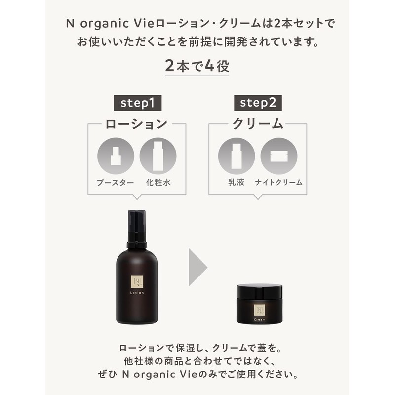 N Organic Vie Skin Care Set (Lotion Cream) (Approx. 2