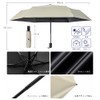 lucrubun Parasol, UV Protection, 3.9 inches (100 cm), Light Shade,