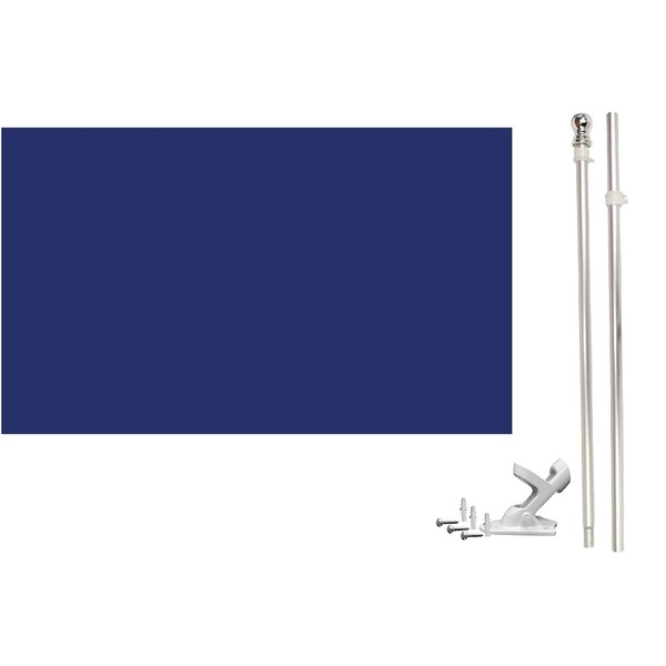 Cobb Promo Solid Color 3x5 Flags with Tangle Free Spinning