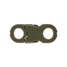 Paracord Planet 3/8 Inch Safety Side Release Breakaway Buckle Multiple Colors (Black, 25 Pack)