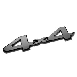 DNA Motoring EM-L-4X4-T2-BK Metal Emblem