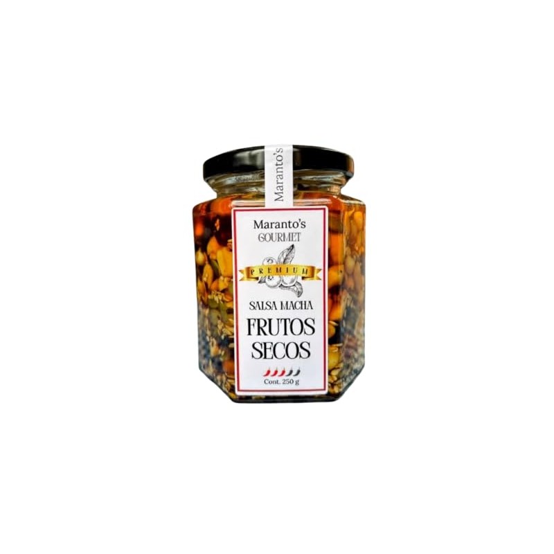Salsa Macha con Frutos Secos Maranto's Gourmet 250 g