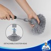 MR.SIGA Microfiber High Density Mini Duster, Duster Mop, Comfortable Non-slip