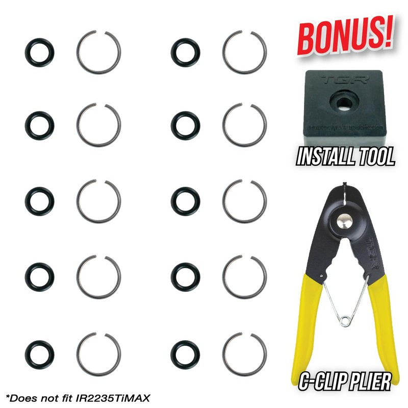 1/2" Impact Wrench Socket Retainer Retaining Ring with O-Ring Mac