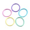 "Youxuan" 5 Colors Ponytail Holder Set Cute Long Lasting Arrangement