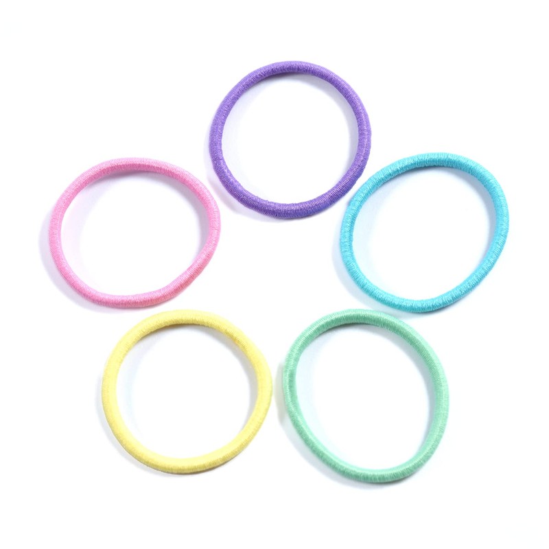 "Youxuan" 5 Colors Ponytail Holder Set Cute Long Lasting Arrangement