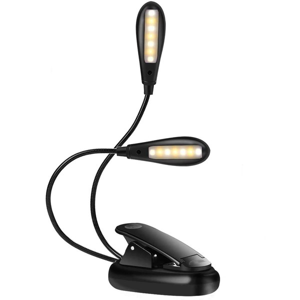 eecoo Book Light, Clip Light, LED Stand Light, Music Stand