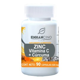 Suplemento En Cpsula Enhancing Life Suplemento Zinc X 600mg                                                                                           