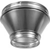 Repa Market 12" to 8" Inch Duct Reducer/Increaser – Galvanized