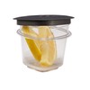 Rubbermaid Premier Easy Find Lids Food Storage Containers, 0.5 Cup,