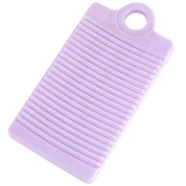 Daycount® Mini Plastic Washboard Washing Board Shirts Cleaning Laundry Board for Kid Clothes Underwear (Purple)