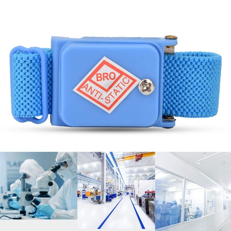 Zetiling Anti-Static Cordless Wrist Strap, ESD Discharge Cable, Protect Sensitive