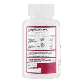 Resveratrol 60 Cpsulas AgeLess Mix Resveratrol cido Alfa Lipoico Y NAC Cpsula Veganas MWLab