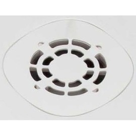 PROFLO PFSBSTR 3" X 3" Polypropylene Shower Grate - White