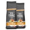 Der-Franz Hazelnut Naturally Flavored Ground Coffee 17.6oz/500g (Pack of 2)