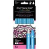 Spectrum SPECN-C-MSET4 Noir Colorista Set 4 Markers, Multi-Colour, 5-Piece