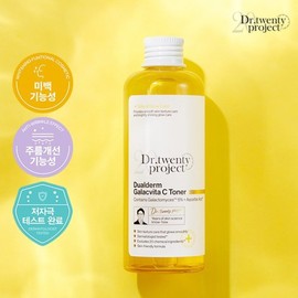 Dr.TwentyProject 정가 33000원 갈락비타 씨 미백 민낯 토너 200ml Galacto Vita C Brightening Bare Skin Toner 200ml