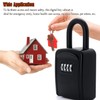 Protable Key Storage Security Lock,V-Resourcing® Door Knob Mounted Re-settable 4