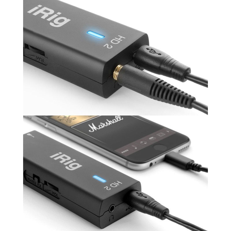 IK Multimedia Mobile Digital Audio Interface for Guitar Bass iRig